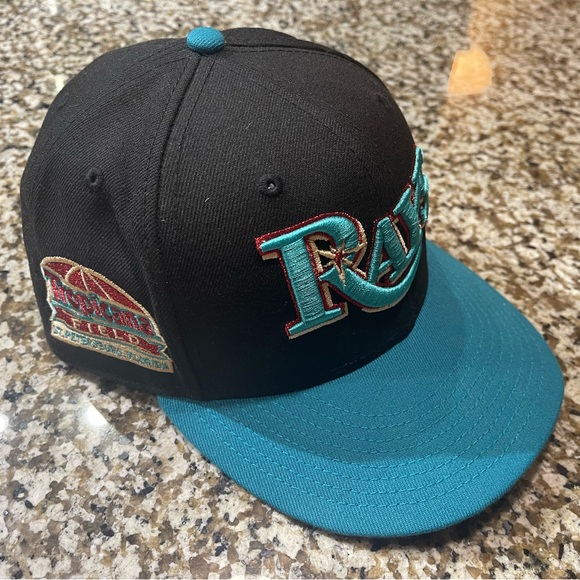 New Era Tampa Bay Rays Custom 59fifty 7-3/8 - Picture 2 of 4